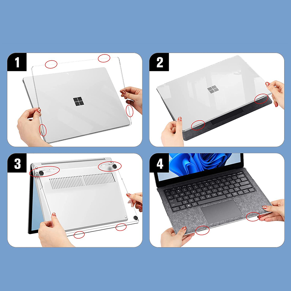 Surface laptop sales 2 clear case