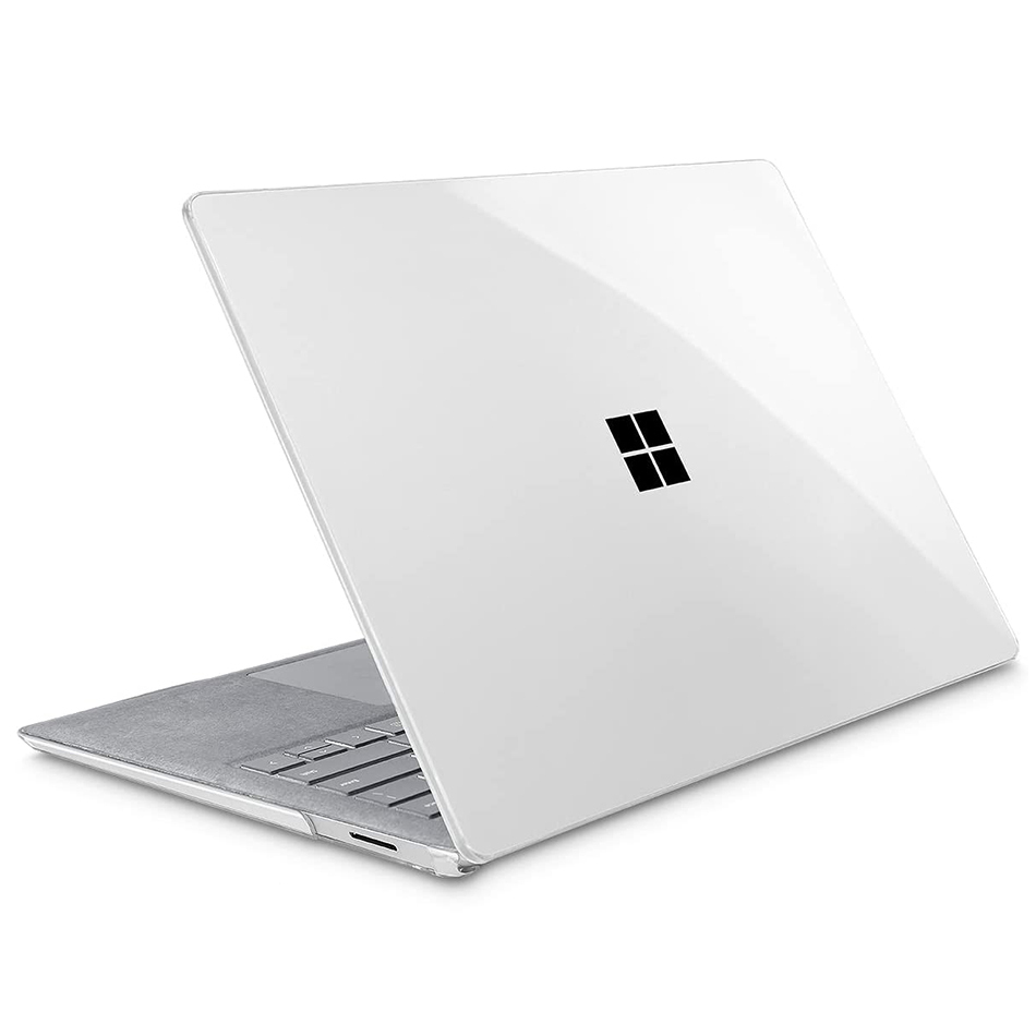Clear Hard Case for Surface Laptop 3 4 5 13.5 Alcantara
