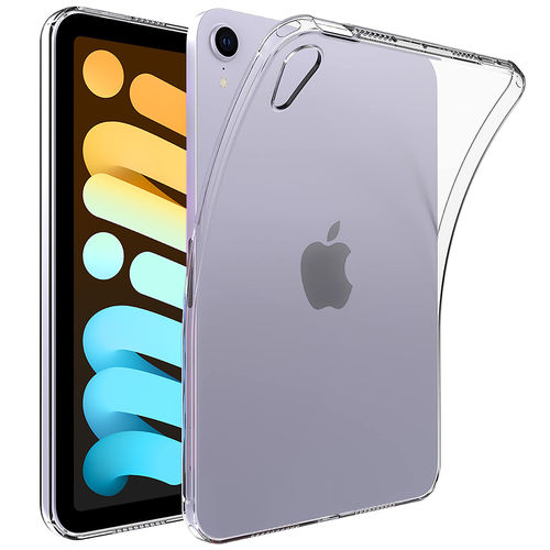 Flexi Slim Gel Case for Apple iPad Mini 7th Gen (2024) / 6th Gen (2021) - Clear (Gloss Grip)