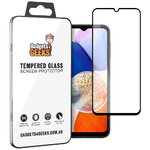 Full Coverage Tempered Glass Screen Protector for Samsung Galaxy A14 5G / 4G - Black