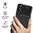 Flexi Slim Carbon Fibre Case for Oppo A78 5G - Black (Pattern)