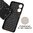 Flexi Slim Carbon Fibre Case for Oppo A78 5G - Black (Pattern)