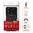 Flexi Slim Carbon Fibre Case for Oppo A78 5G - Black (Pattern)