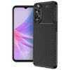 Flexi Slim Carbon Fibre Case for Oppo A78 5G - Black (Pattern)