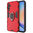 Slim Armour Tough Shockproof Case / Metal Ring Holder for Samsung Galaxy A34 5G - Red