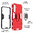 Slim Armour Tough Shockproof Case / Ring Holder for Samsung Galaxy A54 5G - Red