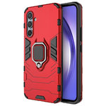 Slim Armour Tough Shockproof Case / Ring Holder for Samsung Galaxy A54 5G - Red