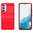 Flexi Slim Carbon Fibre Case for Samsung Galaxy A54 5G - Brushed Red