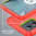 Flexi Slim Carbon Fibre Case for Motorola Moto G53 - Brushed Red