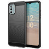 Flexi Slim Carbon Fibre Case for Nokia G22 - Brushed Black