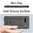 Anti-Shock Grid Texture Tough Shockproof Case for Google Pixel 7a - Black