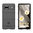 Anti-Shock Grid Texture Tough Case for Google Pixel 7a - Black