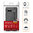 Anti-Shock Grid Texture Tough Shockproof Case for Google Pixel 7a - Black