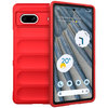 Flexi Grip Defender Shockproof Case for Google Pixel 7a - Red (Matte)