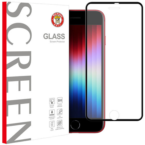 3D Curved Tempered Glass Screen Protector for Apple iPhone 8 / 7 / SE (3rd Gen) - Black