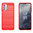 Mofi Flexi Slim Carbon Fibre Case for Nokia G60 - Brushed Red