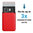 MagSafe Leather Wallet Case (Card Holder Pouch) for Apple iPhone 16 / 15 / 14 / 13 - Red