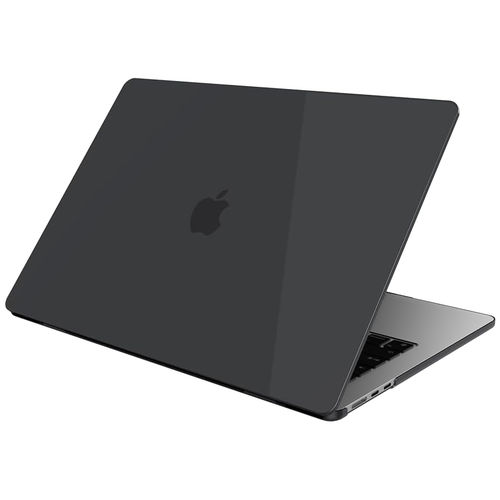 Matte Frosted Hard Case for Apple MacBook Air (15-inch) 2023 (A2941) - Black
