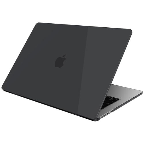 Frosted Hard Shell Case for Apple MacBook Air (15-inch) 2025 / 2024 / 2023 - Black (Matte)