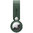 Long Leather Loop / Luggage Tracker / Protective Holder for Apple AirTag - Dark Green