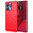 Flexi Slim Carbon Fibre Case for Motorola Edge 40 - Brushed Red