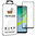 Full Coverage Tempered Glass Screen Protector for Motorola Moto E13 - Black