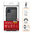 Flexi Slim Carbon Fibre Case for Motorola Moto E13 - Brushed Black