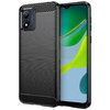 Flexi Slim Carbon Fibre Case for Motorola Moto E13 - Brushed Black