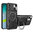 Heavy Duty Shockproof Case / Slide Camera Cover for Motorola Moto E13 - Black