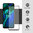 Full Coverage Tempered Glass Screen Protector for Nokia G42 - Black
