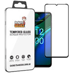 Full Coverage Tempered Glass Screen Protector for Nokia G42 - Black