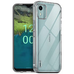 Flexi Slim Gel Case for Nokia C12 - Clear (Gloss Grip)