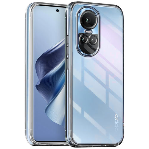 Flexi Slim Gel Case for Oppo Reno10 5G - Clear (Gloss Grip)