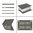 Frosted Hard Shell Case for Apple MacBook Air (15-inch) 2025 / 2024 / 2023 - Grey (Matte)