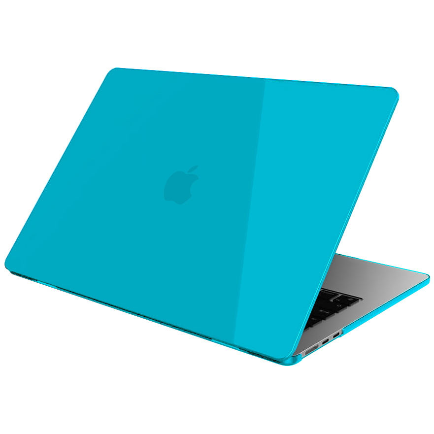 Frosted Hard Case for MacBook Air 15 inch 2024 2023 Blue