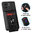 Heavy Duty Shockproof Slide Case / Card Holder / Camera Cover for Motorola Edge 40 - Red
