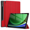 Trifold (Sleep/Wake) Smart Case & Stand for Samsung Galaxy Tab S9+ (Red)