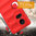 Flexi Grip Defender Shockproof Case for Oppo Reno10 5G - Red (Matte)
