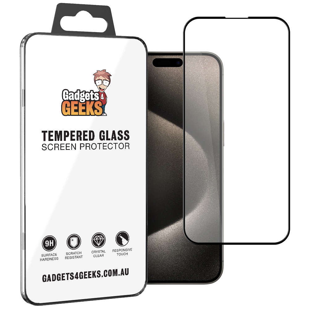 iPhone 15 Pro 9h Hardness Tempered Glass Screen Protector