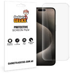 (2-Pack) Hydrogel TPU Film Screen Protector for Apple iPhone 15 Pro Max
