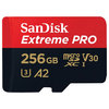 SanDisk Extreme Pro 256GB MicroSDXC A2 Class 10 UHS-I Memory Card Adapter