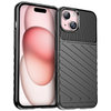 Flexi Thunder Tough Shockproof Case for Apple iPhone 15 - Black (Texture)