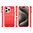 Flexi Slim Carbon Fibre Case for Apple iPhone 15 Pro Max - Brushed Red