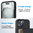 Tough Armour Slide Case & Card Holder for Apple iPhone 15 - Black