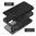 Tough Armour Slide Case & Card Holder for Apple iPhone 15 Pro - Black