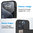 Tough Armour Slide Case & Card Holder for Apple iPhone 15 Pro - Black