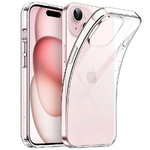Flexi Slim Gel Case for Apple iPhone 15 - Clear (Gloss Grip)