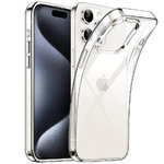 Flexi Slim Gel Case for Apple iPhone 15 Pro - Clear (Gloss Grip)
