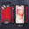 Military Defender Tough Shockproof Case for Apple iPhone 15 - Red