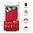 Military Defender Tough Shockproof Case for Apple iPhone 15 Plus - Red